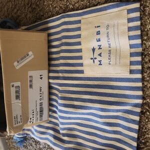 Manebi Natural wedge Espadrilles